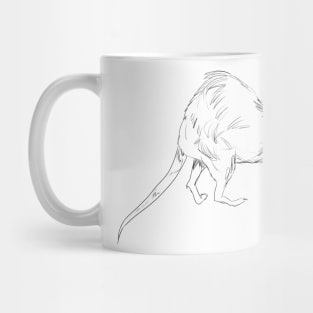 Sketch Rat Mug